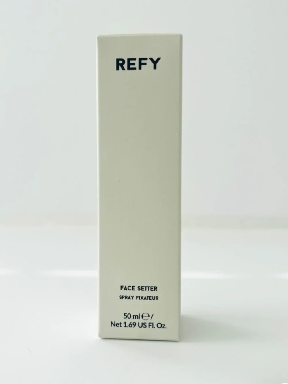 REFY Face Setter Hydrating and Plumping Setting Spray with Polyglutamic Acid NIB